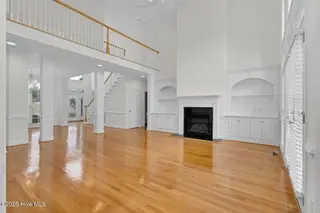 1119 Falling River Walk, Rocky Mount, NC 27804 — 4-bedroom home in River Falls, Rocky Mount, NC, photo 5 of 51: Vaulted Living w/ Gas Fireplace