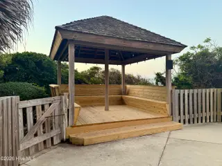 351 Salter Path Road 402, Pine Knoll Shores, NC 28512 – photo 7: Gazebo in Pool Area
