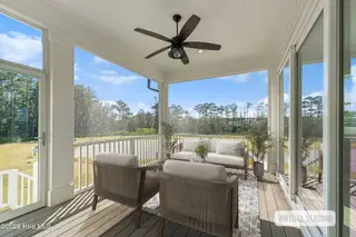 503 Swan Court, Beaufort, NC 28516 – photo 3: Screened In Porch