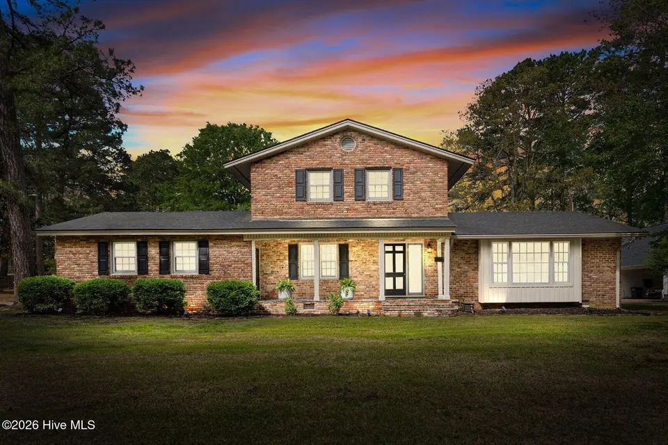 224 S Englewood Drive, Rocky Mount, NC 27804 – photo 1 of 65: Twilight Front Exterior