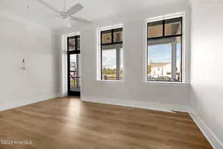 805 Mulberry Street Unit 101, Beaufort, NC 28516 – photo 7: Primary Bedroom with Porch