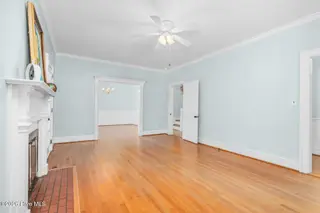 313 S Howard Circle, Tarboro, NC 27886 – photo 5: Large Living Room open to Dining and Foy