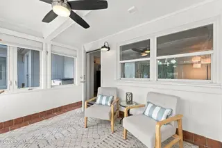 2306 Emerald Drive 1, Emerald Isle, NC 28594 — condo in Emerald Cove Condominiums, Emerald Isle, NC, photo 7 of 51: Sunroom