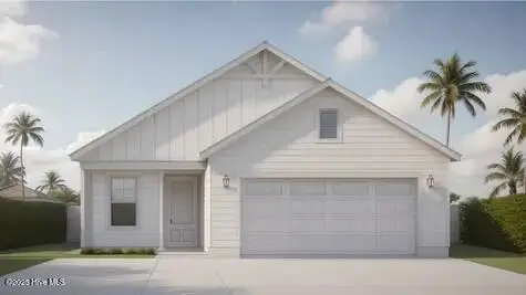 2443 Lake Ridge Drive, Southport, NC 28461 – photo 1 of 2: Front Elevation