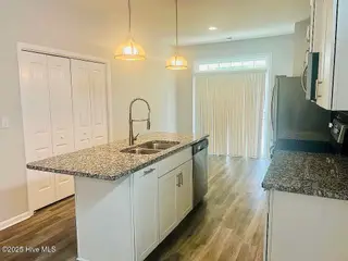 702 Pirates Landing Drive, Beaufort, NC 28516 – photo 20: Kitchen/Dining Combo w/ Laundry