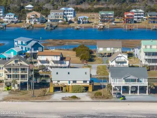 1601 New River Inlet Road, North Topsail Beach, NC 28460 – photo 9: 1601 New River Inlet Road - Aerial_Exter