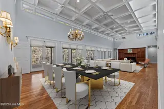 28 Chestertown Drive, Pinehurst, NC 28374 – photo 13: Virtually staged dining & great room