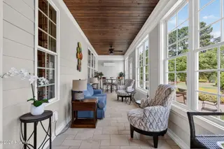 6307 Crossmoor Drive, Wilson, NC 27896 — 4-bedroom home in SouthPointe, Wilson, NC, photo 20 of 55: Sun Porch