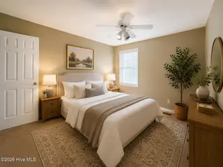 1861 Quail Ridge Road D, Greenville, NC 27858 – photo 24: Bed2_staged1