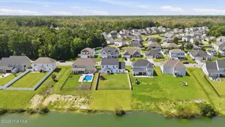 3007 Weathersby Drive, New Bern, NC 28562 – photo 6: Aerial of Lake frontage