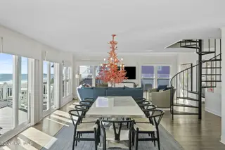 7313 Ocean Drive, Emerald Isle, NC 28594 – photo 12: Dining to Living Area