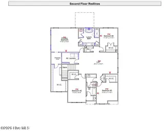 609 Dressage Way, Wilmington, NC 28411 — 5-bedroom home in Scotts Hill Village, Wilmington, NC, photo 3 of 16: Second Floor SHV 89