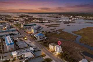 321 N New River Drive, Surf City, NC 28445 – photo 5: 321NNewRiver_Aerial_01_Dusk_02