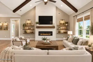 7451 Grover Road, Nashville, NC 27856 – photo 8: Staged Living Room2