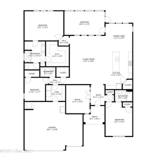 85 Eagle Claw Drive, Calabash, NC 28467 – photo 4: Floor plan