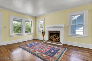 1912 Nun Street, Wilmington, NC 28403 – photo 6: Living Room Fireplace