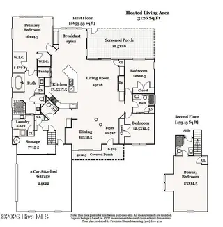3815 Ridge Crest Drive, Southport, NC 28461 – photo 17: Appraisers Professional Sketch