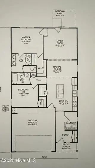 1031 Beechridge Drive SW 65, Ocean Isle Beach, NC 28469 – photo 2: Silvermist Floor Plan 1
