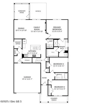 4116 Balboa Avenue, Leland, NC 28451 – photo 2: Lot 155 Main Floor