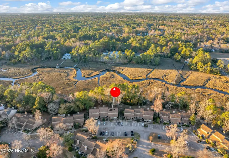 207 Saint Luke Court, Wilmington, NC 28409 — 2-bedroom waterfront townhome in Caneel Cove, Wilmington, NC, photo 1 of 44: Hewlett's Creek View