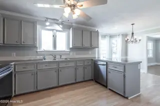 2403 Harness Court, Greenville, NC 27858 – photo 20: Kitchen overlooks backyard