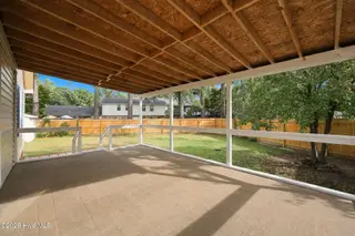 2405 Harness Court, Greenville, NC 27858 — 3-bedroom home in Tucker East, Greenville, NC, photo 8 of 44: Covered Deck View 1