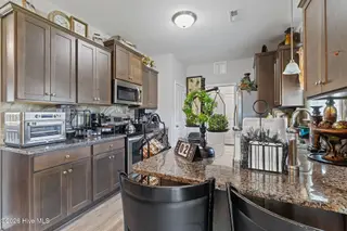 214 Weeping Willow Drive, La Grange, NC 28551 – photo 22: kitchen with breakfast bar