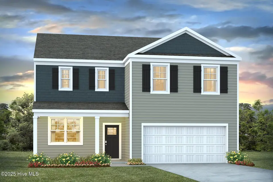 710 Lantern Rest Lane Lot 490, Jacksonville, NC 28546 – photo 1 of 40: Galen-B-Rendering Flagstone II