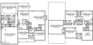 2006 Yellowfin Drive, New Bern, NC 28562 – photo 4: Floor Plan