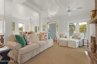 2108 Shepard Street, Morehead City, NC 28557 – photo 17: Stunning brick fireplace in living room
