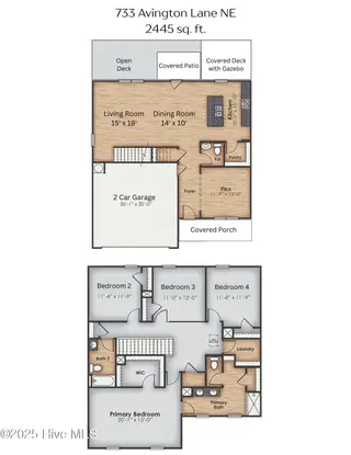 733 Avington Lane NE, Leland, NC 28451 – photo 5: Floor Plan
