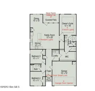 413 Barter Drive, Vass, NC 28394 – photo 15: Floor Plan