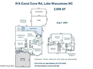 814 Canal Cove Road, Lake Waccamaw, NC 28450 – photo 6: 814 Canal Cove Rd, Lake Waccamaw-1