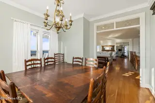 3107 Ocean Drive, Emerald Isle, NC 28594 – photo 17: Dining room w/ corner views
