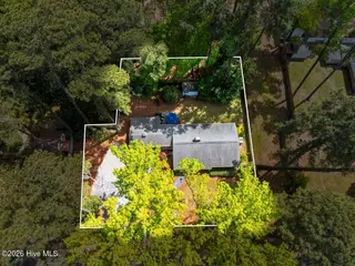 605 S May Street, Southern Pines, NC 28387 – photo 14: Aerial Property line
