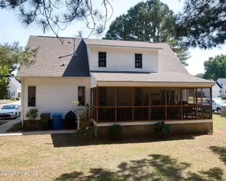 4530 Dewfield Drive N, Wilson, NC 27896 – photo 8: 4530 Dewfield - Drone back straight1