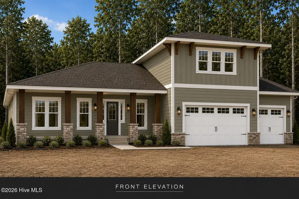 46 S Shamrock Drive, Jackson Springs, NC 27281 – photo 1 of 2: Exterior Render 46 S Shamrock