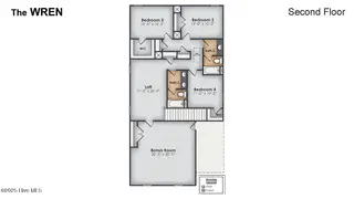 1065 Sandy Heights Loop, Navassa, NC 28451 – photo 3: Wren Floorplan-Second Floor Bonus