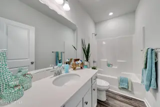 245 Mayflower Drive NW Lot 36, Calabash, NC 28467 – photo 14: Bathroom - Gwinett C - Allston Park