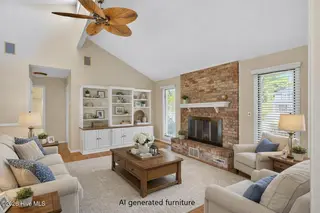 1929 Caracara Drive, New Bern, NC 28560 – photo 4: Living Area with Furniture Added