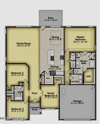 184 Poker House Road, Grimesland, NC 27837 – photo 3: 2421_FloorPlan