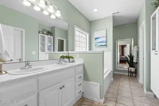1401 E Oak Island Drive, Oak Island, NC 28465 – photo 15: Primary Bath
