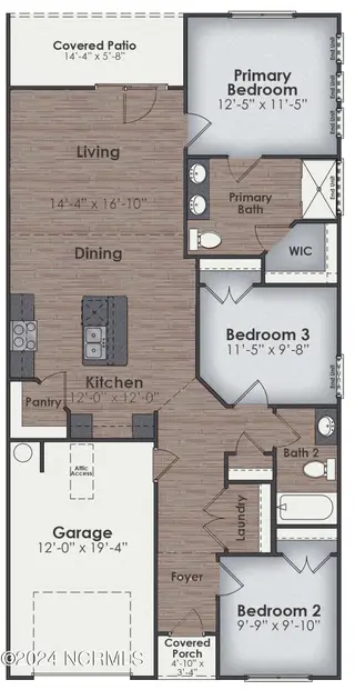 3591 Whaley Way NW, Ash, NC 28420 – photo 3: Belmont Floor Plan