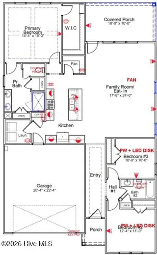 9242 Salty Breeze Place, Leland, NC 28451 — 3-bedroom home in Grand Park, Leland, NC, photo 2 of 47: 302 1st floor