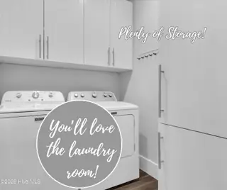 804 E Oak Island Drive, Oak Island, NC 28465 – photo 5: 804 E OAK ISLAND DR LAUNDRY ROOM