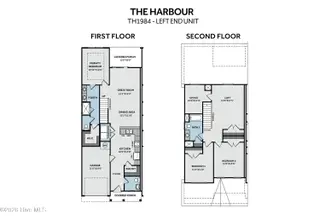 111 Michter Street 52, Vass, NC 28394 – photo 3: Harbour Floorplan - Left End Unit
