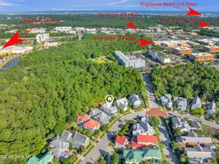 6349 Chalfont Circle, Wilmington, NC 28405 – photo 4: 6349 Chalfont Cir-00055 aerial labeled