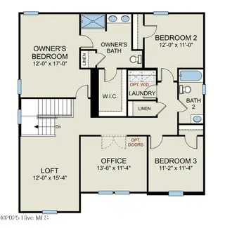 506 Sandy Hollow Drive, Jacksonville, NC 28540 – photo 3: Second Floor