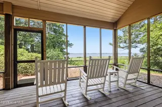 142 Oakleaf Drive, Pine Knoll Shores, NC 28512 – photo 11: Screened Porch Views