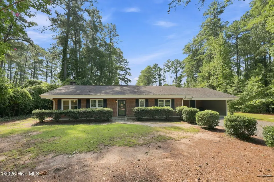 117 Lakeview Drive, Whispering Pines, NC 28327 – photo 1 of 55: Front Elevation